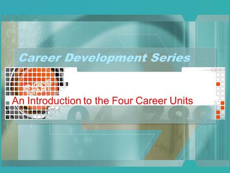 Career Development Series