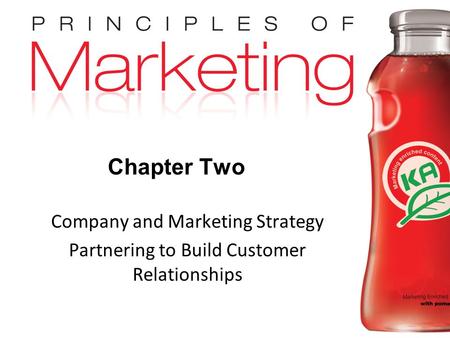 Chapter Two Company and Marketing Strategy