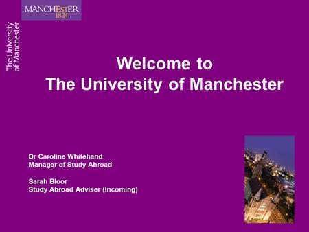 The University of Manchester