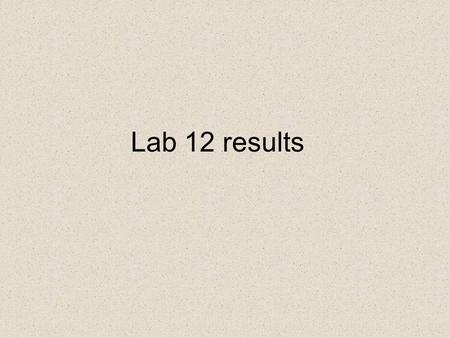 Lab 12 results. 1. Cars and trucks The number of cars and trucks increases by about 3.5 million vehicles per year, on average.