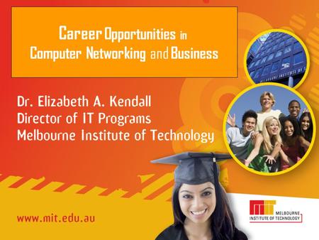 Career Opportunities in Computer Networking and Business.