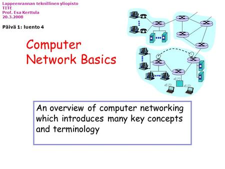 Computer Network Basics