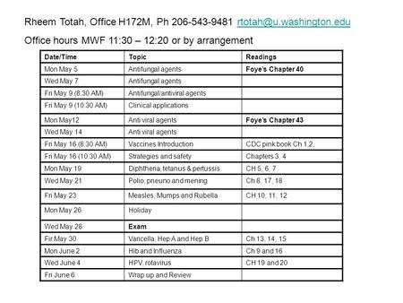 Rheem Totah, Office H172M, Ph