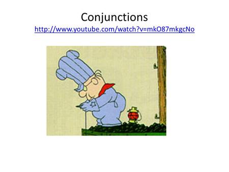 Conjunctions