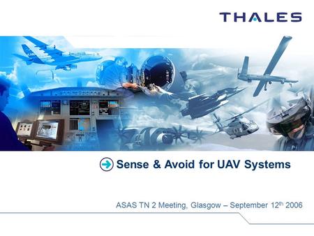 Sense & Avoid for UAV Systems