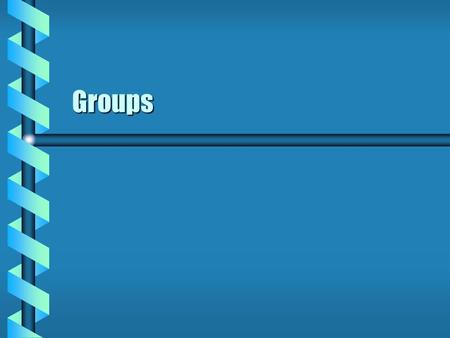 Groups. Physics and Mathematics  Classical theoretical physicists were often the preeminent mathematicians of their time. Descartes – optics; analytic.