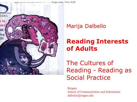 Reading Interests of Adults