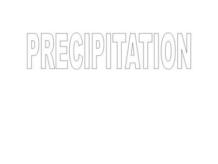 Most collide on forward edge Some collide on backside About a million average sized droplets would be required to produce a raindrop! Terminal velocity: