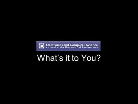 What’s it to You?. PULSE Bio Sciences monitoring and controlling the processes of life Discovering how to program in DNA Adding real brain power.