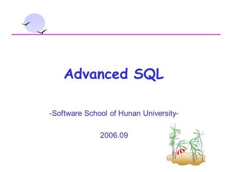 -Software School of Hunan University-