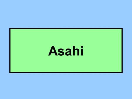 Asahi Economic Relationship Asahi Cheng Shin Zurcher 100k-500k valves/year Tires with valves (1/5 w/Asahi valves)