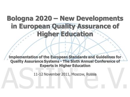 11-12 November 2011, Moscow, Russia