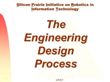 Silicon Prairie Initiative on Robotics in Information Technology