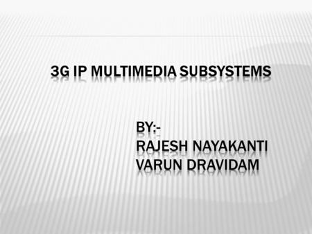  3G is the third generation of tele standards and technology for mobile networking, superseding 2.5G. It is based on the International Telecommunication.