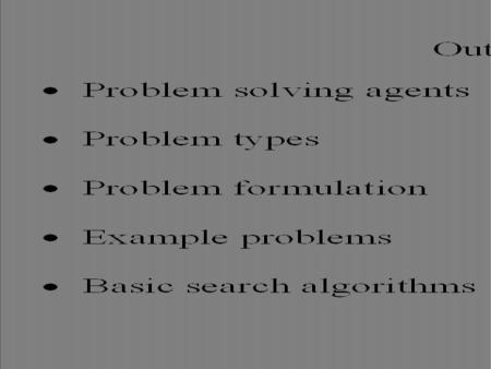 Intelligent agents Intelligent agents are supposed to act in such a way that the environment goes through a sequence of states that maximizes the performance.