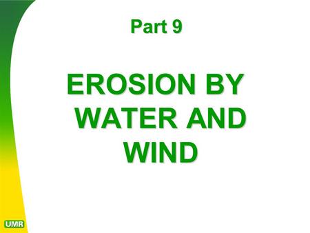 Part 9 EROSION BY WATER AND WIND. Aerial oblique view of the South Dakota Badlands, developed on near-horizontally bedded Pierre Shale. Note complete.