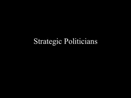 Strategic Politicians. Number of House seats held by President’s party, 1936-2004.