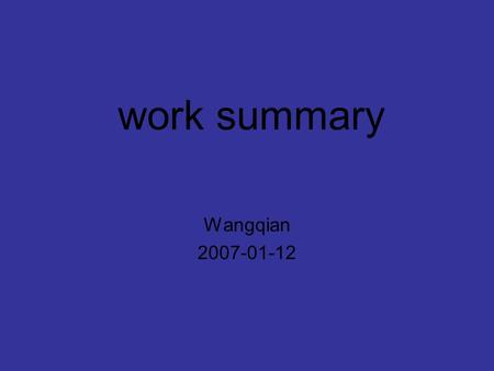 Work summary Wangqian 2007-01-12. Mix samples(ARC1258 and ARC1218) 0/1001/995/9510/9050/5090/1095/599/1100/0 1258 A.franc iscana 0mg0.6mg2.6mg5mg25mg45mg47.4mg49.5mg50mg.