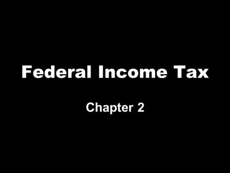 Federal Income Tax Chapter 2. © Copyright 2011 by M. Ray Gregg. All rights reserved. 2 Filing Status For each of the following situations, can Hank and.