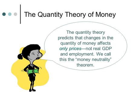 The Quantity Theory of Money