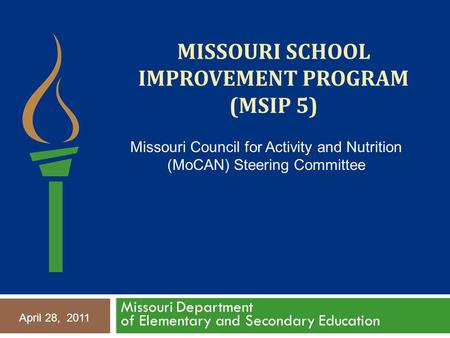 Missouri school Improvement program (MSIP 5)