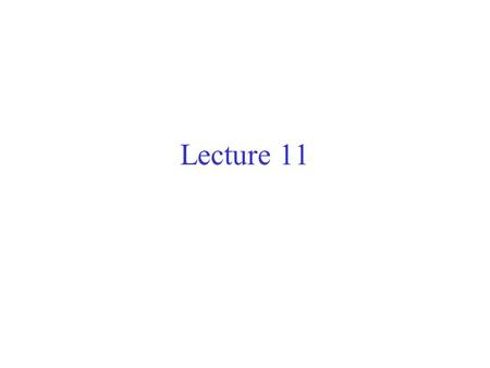 Lecture 11. Matching A set of edges which do not share a vertex is a matching. Application: Wireless Networks may consist of nodes with single radios,