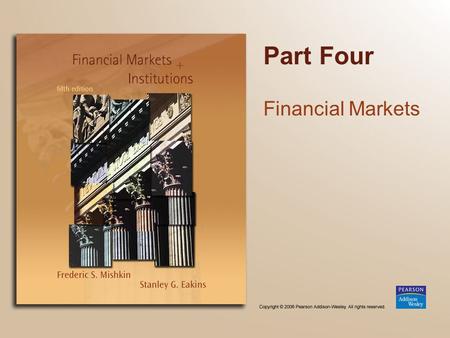 Part Four Financial Markets.