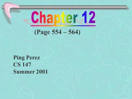 (Page 554 – 564) Ping Perez CS 147 Summer 2001 Alternative Parallel Architectures  Dataflow  Systolic arrays  Neural networks.