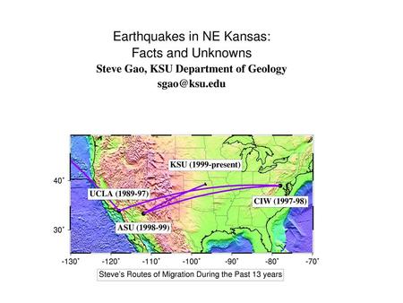 1 2 Outlines Earthquakes in the Manhattan area “Big” ones Small ones Earthquakes and earthquake hazard Causes of earthquakes Why Manhattan had earthquakes.