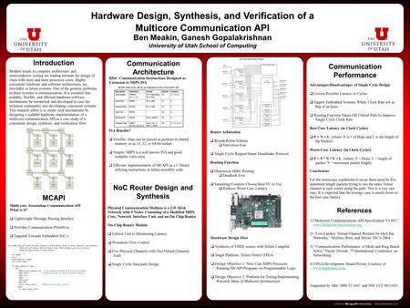 Modern trends in computer architecture and semiconductor scaling are leading towards the design of chips with more and more processor cores. Highly concurrent.