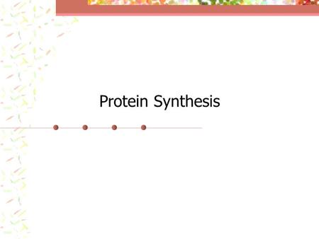 Protein Synthesis. Protein or Polypeptide chain Transcription – Copying the DNA in RNA language. The resulting mRNA moves out to the cytoplasm. Translation.