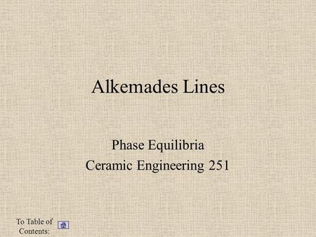 Phase Equilibria Ceramic Engineering 251