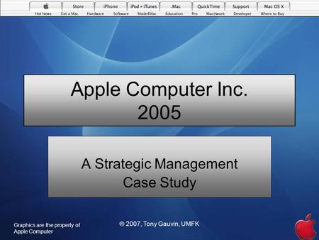 A Strategic Management Case Study