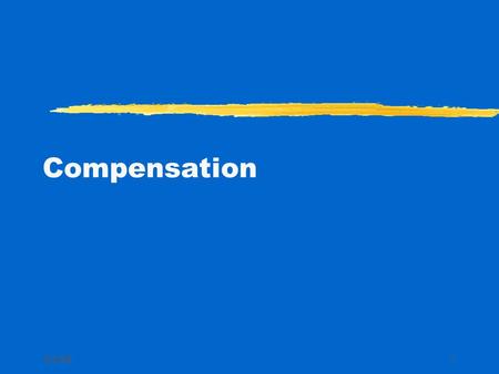 3/2/991 Compensation. 2 zFacts & Figures zPlanning zMini-cases zSummary.