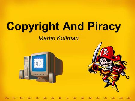 Copyright And Piracy Martin Kollman. When Did It Start In The US? First copyright law signed July 17 1790 by George Washington. Protected books, maps.