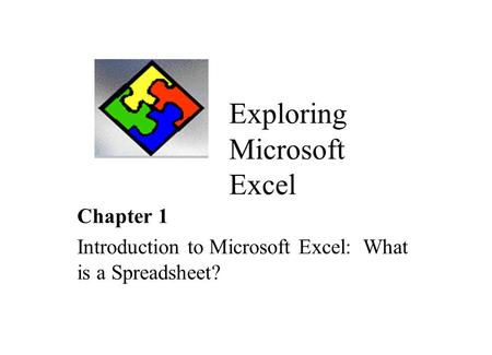 Exploring Microsoft Excel