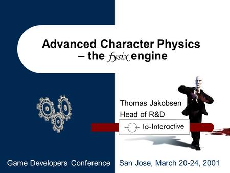 Advanced Character Physics – the fysix engine