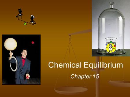 Chemical Equilibrium Chapter 15. Factors that Affect Chemical Equilibrium Changes in Concentration Changes in Pressure/Volume Changes in Temperature Effect.