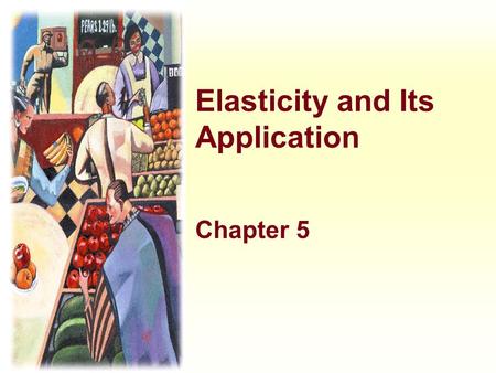 Elasticity and Its Application