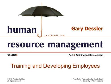 Training and Developing Employees