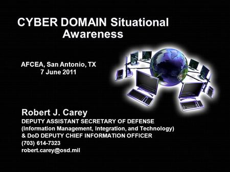 CYBER DOMAIN Situational Awareness