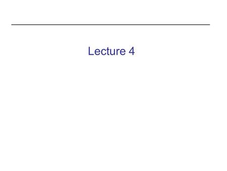 Lecture 4. Review (Attributes and Methods) Class will contain –a set of attributes and methods public class Turtle { ///// Field (Attributes) ///// …