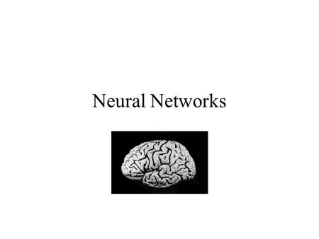 Neural Networks. References Neural network design, M. T. Hagan & H. B. Demuth & M. Beale PWS publishing company – 1996. Neural network: A comprehensive.