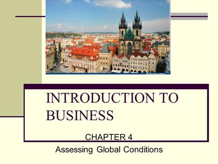 INTRODUCTION TO BUSINESS