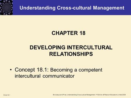 Understanding Cross-cultural Management