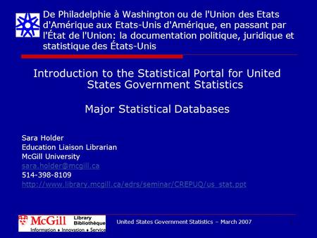 1 De Philadelphie à Washington ou de l'Union des Etats d'Amérique aux Etats-Unis d'Amérique, en passant par l'État de l'Union: la documentation politique,