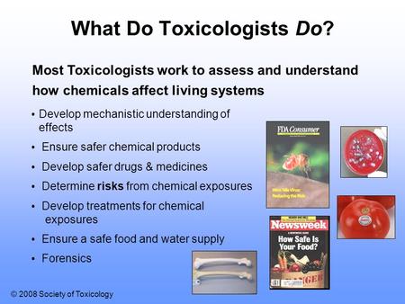 What Do Toxicologists Do?