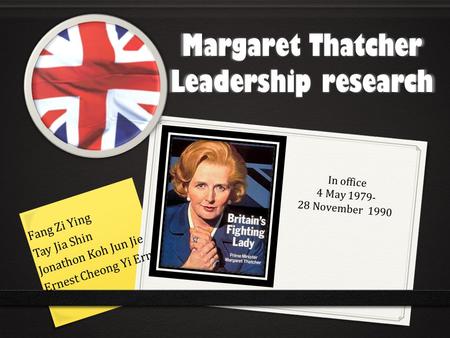 Margaret Thatcher Leadership research