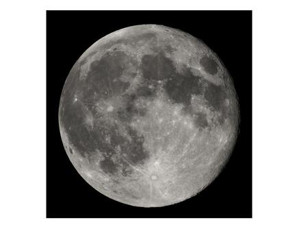 The Earth’s Moon with a telescope The Moon also has large, dark smooth areas covering about 17% of the Moon's surface that people originally thought were.