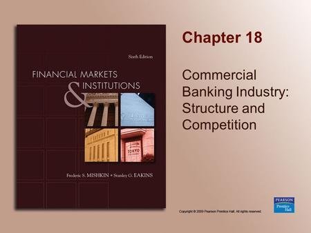 Commercial Banking Industry: Structure and Competition